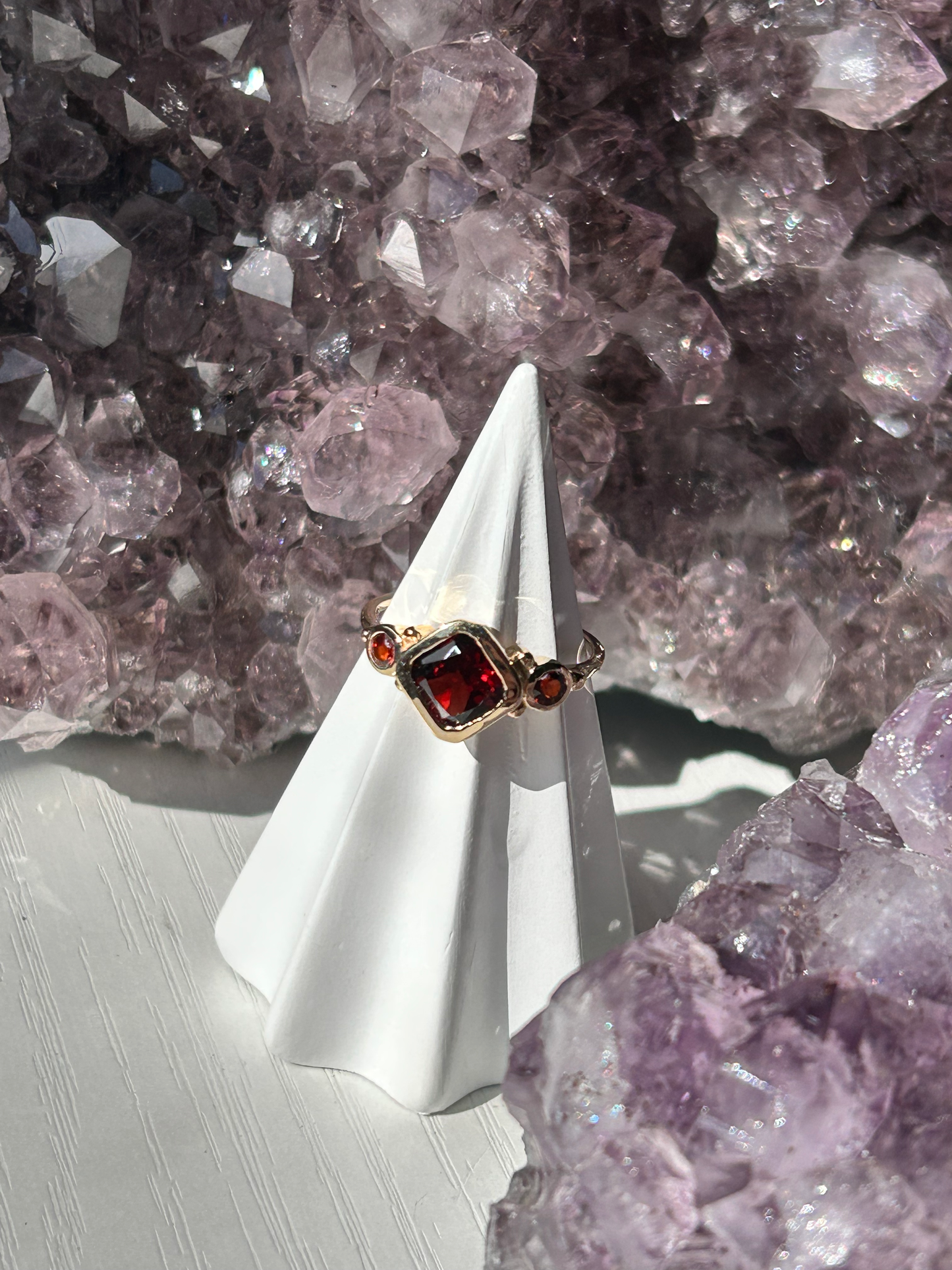 Garnet  Ring | Size 8