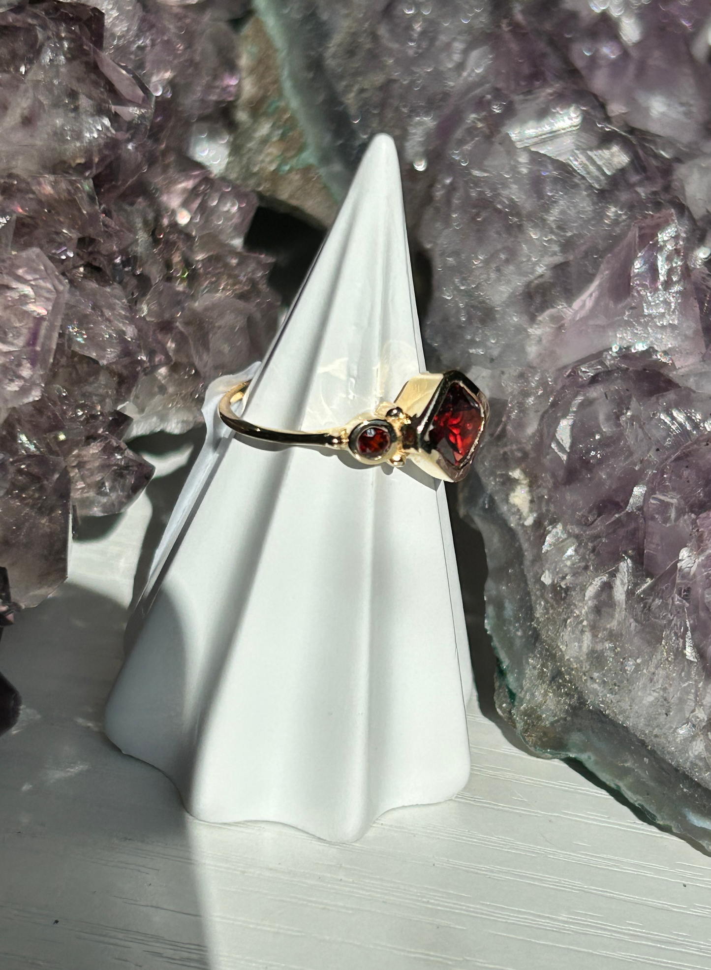 Garnet  Ring | Size 8