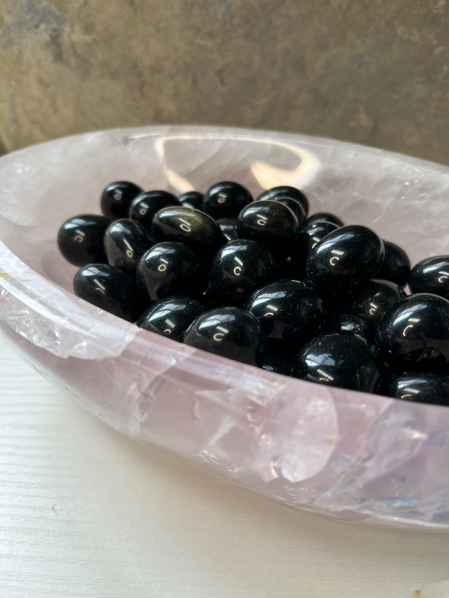 Black Obsidian Tumble | Grounding