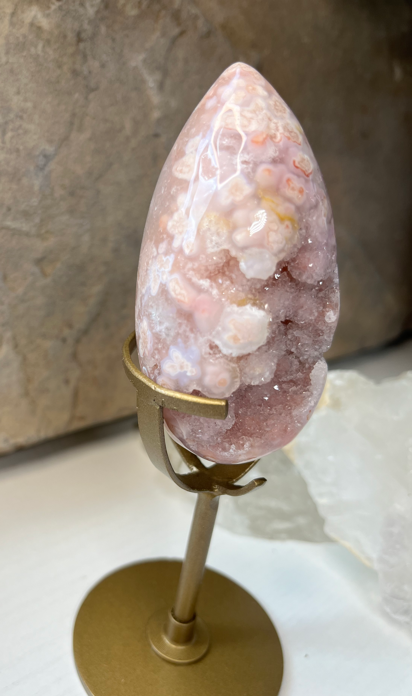 Pink Amethyst & Flower Amethyst - AT