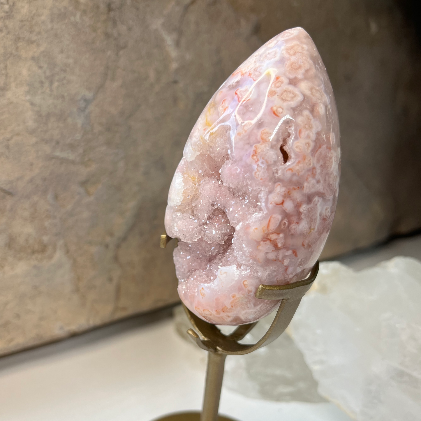 Pink Amethyst & Flower Amethyst - AT