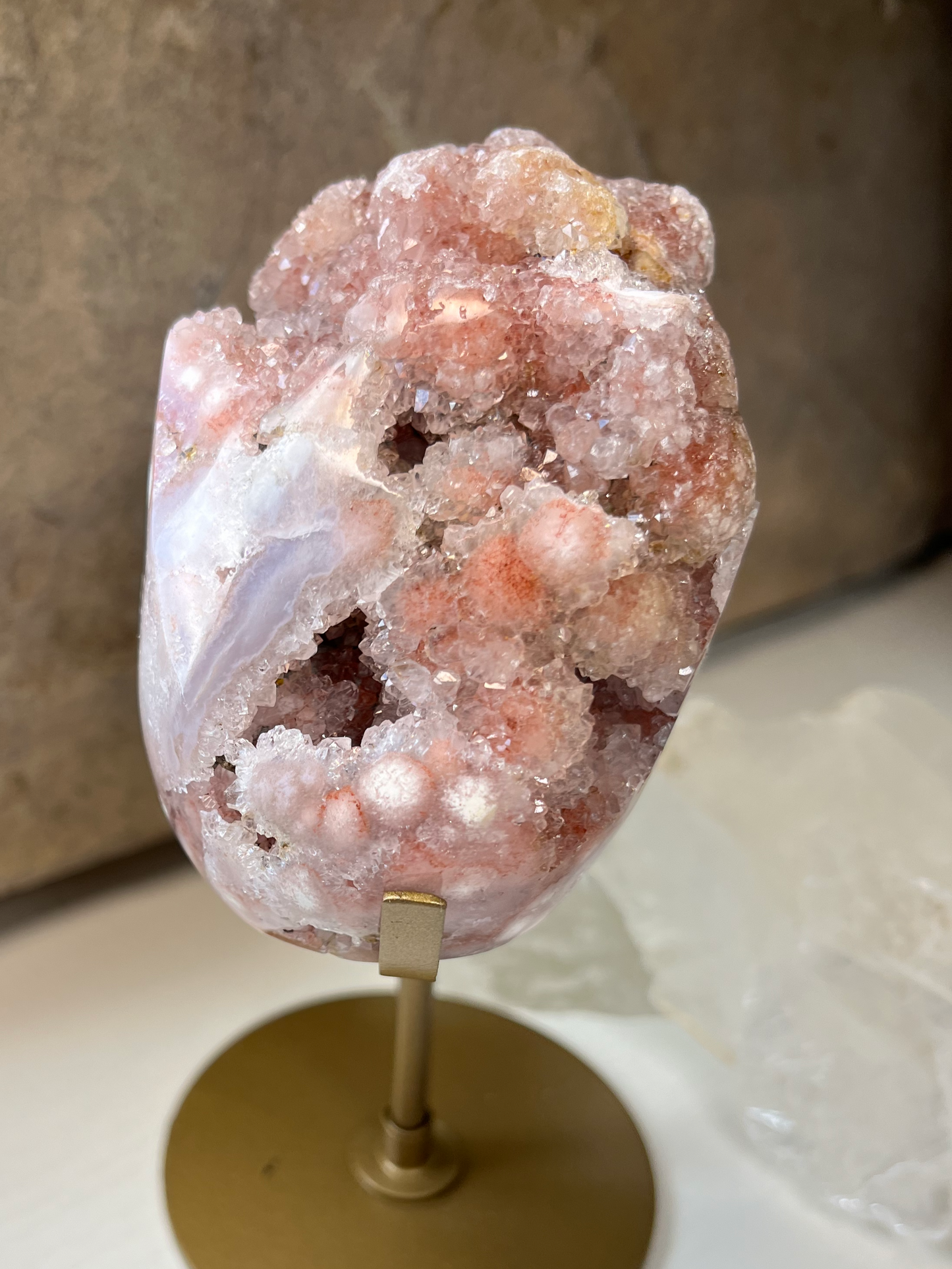 Pink Amethyst & Flower Amethyst - AS