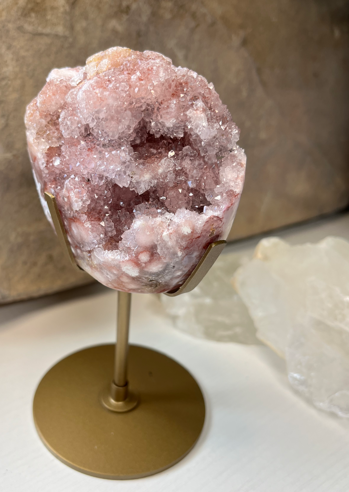 Pink Amethyst & Flower Amethyst - AS