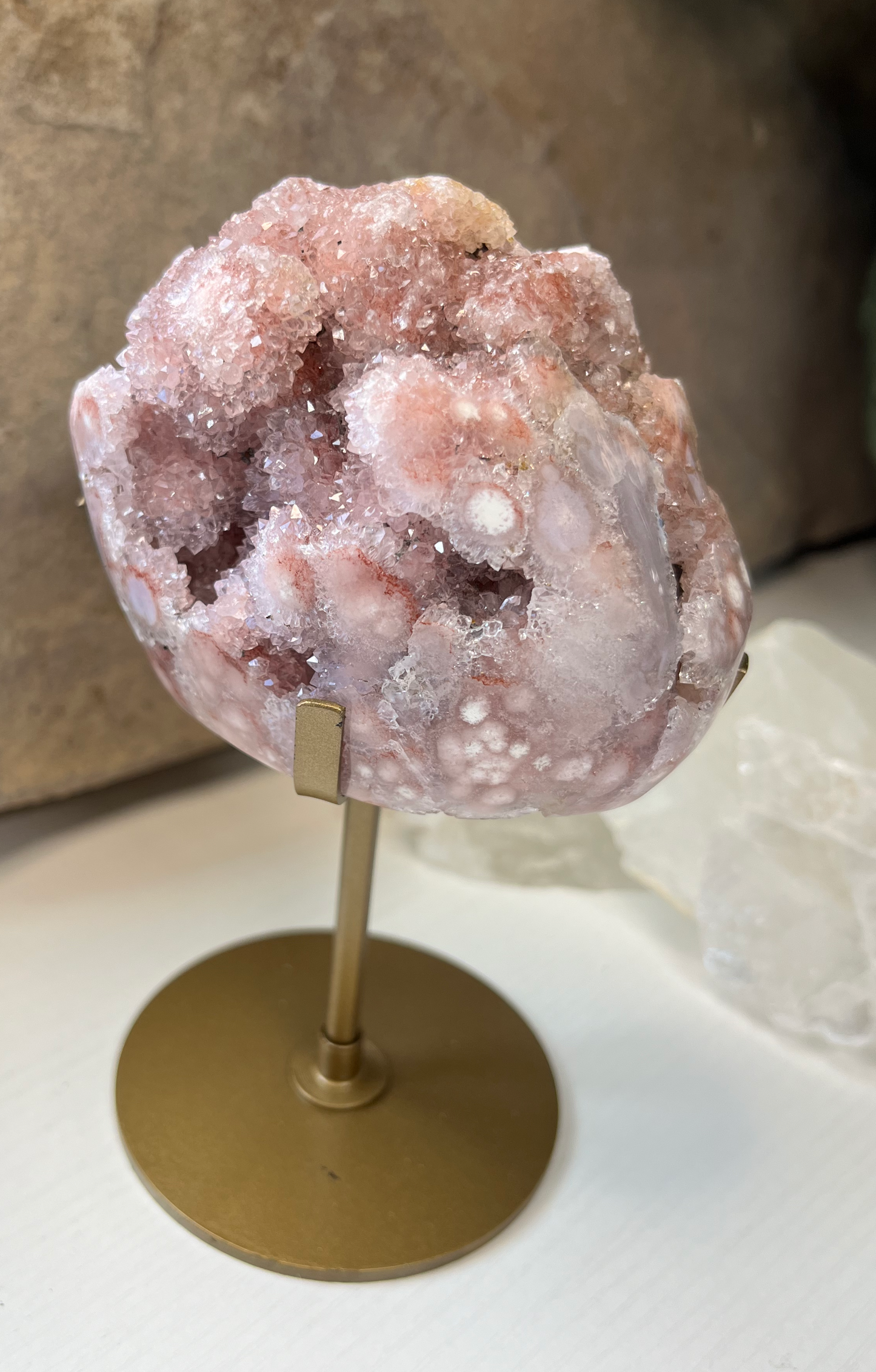Pink Amethyst & Flower Amethyst - AS