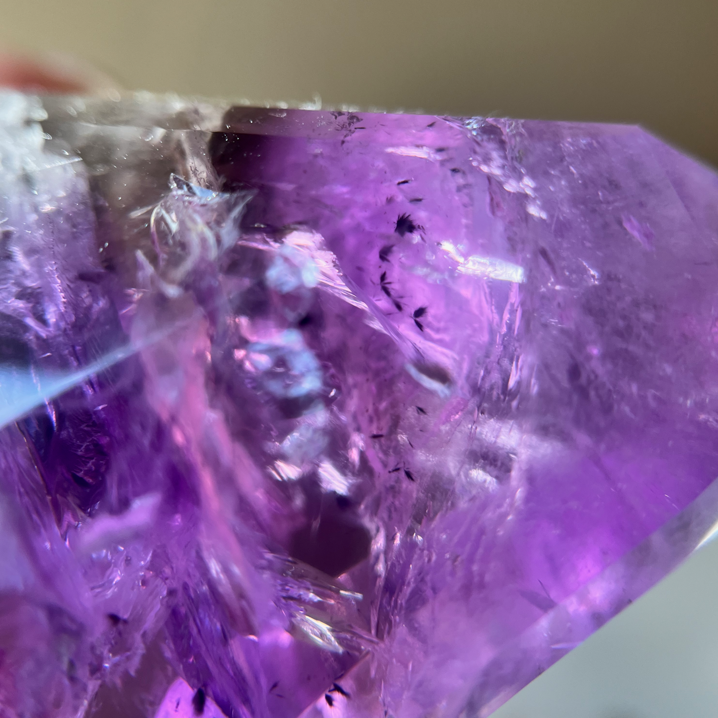 Faceted Amethyst Heart | High Quality - CC