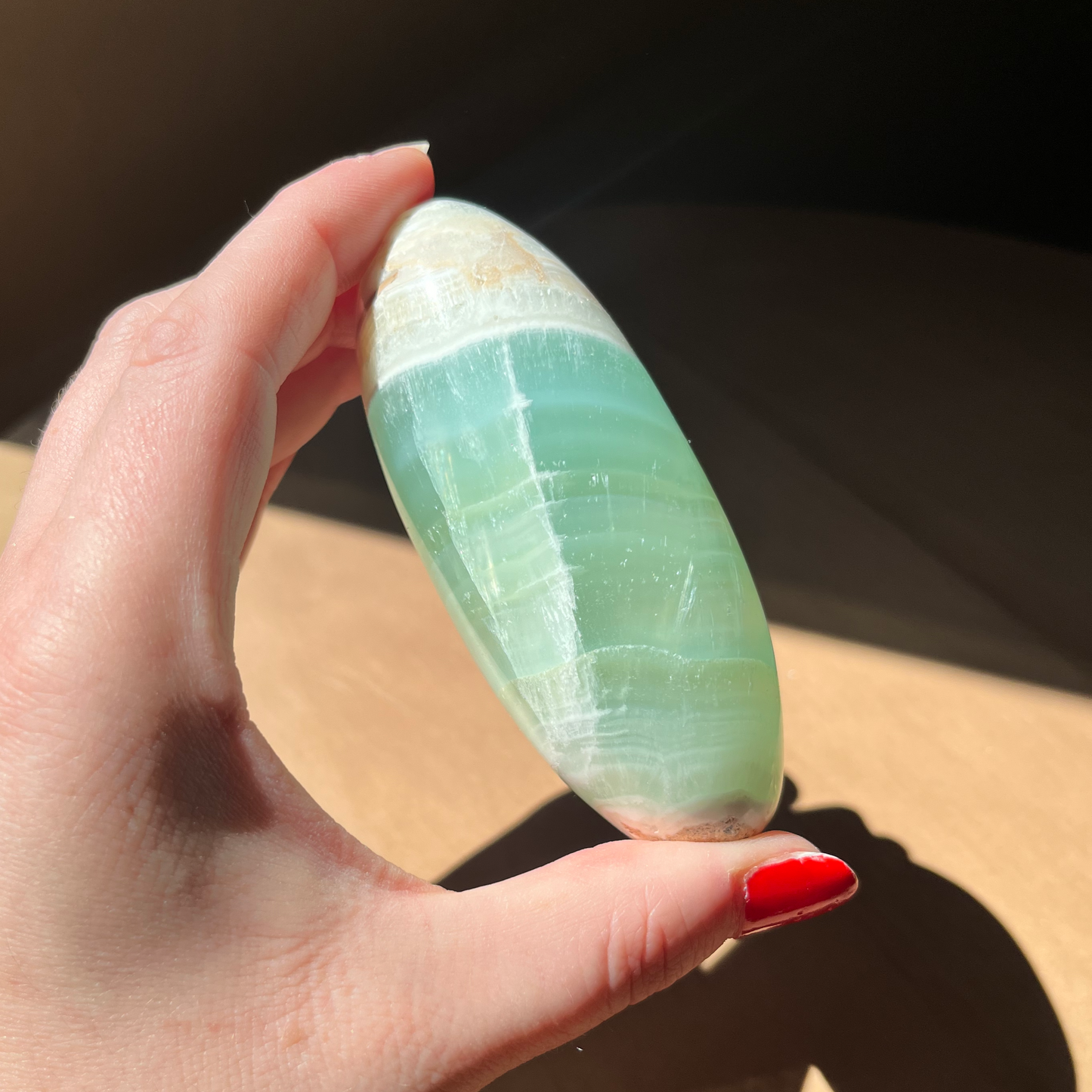 Pistachio Calcite Shiva | A35