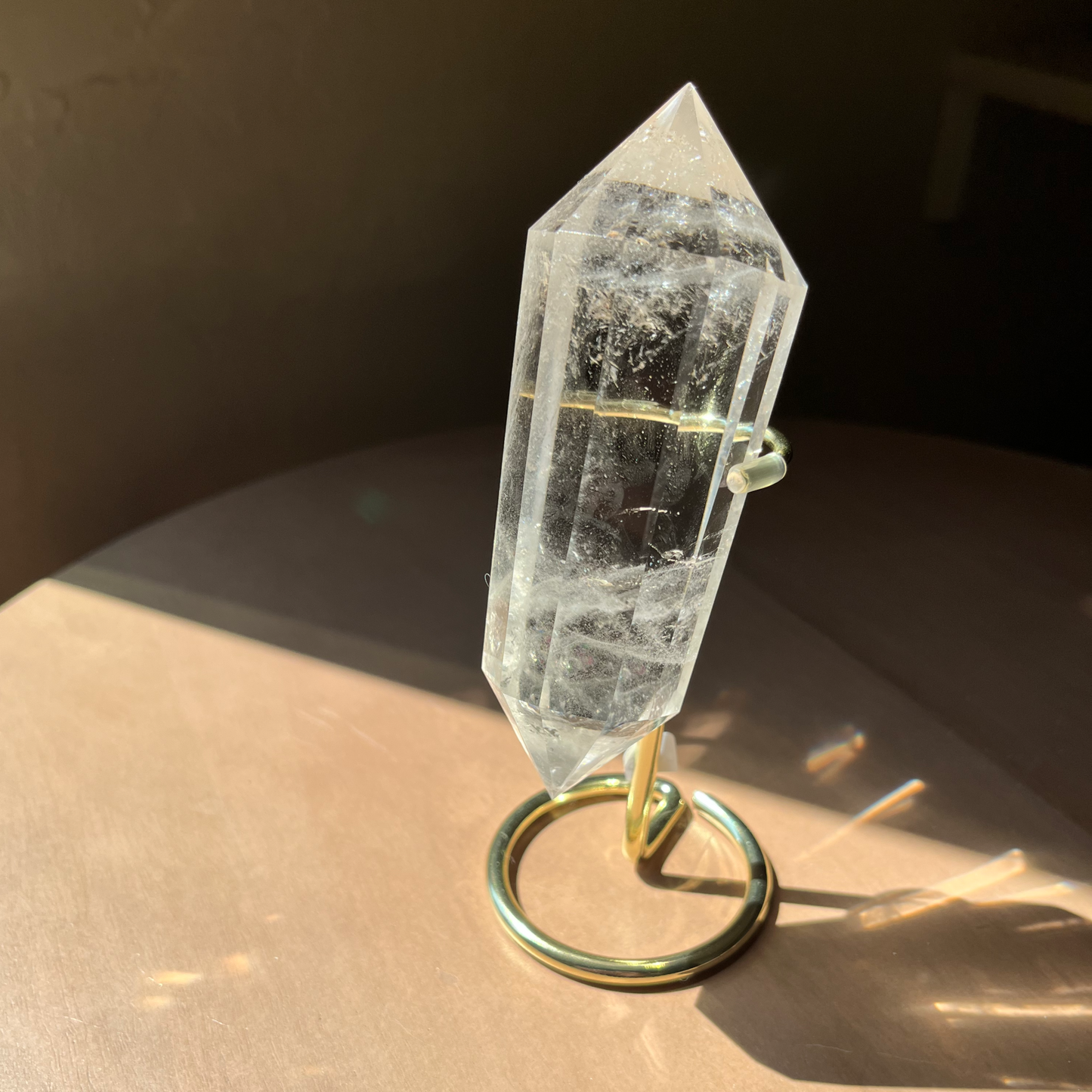 Clear Quartz 12 Sided Vogel | CQ115