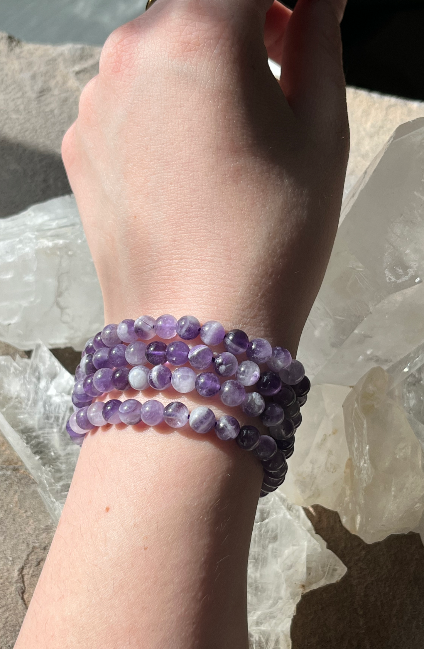 Protection-Clarity-Tranquility Bracelet | 6mm