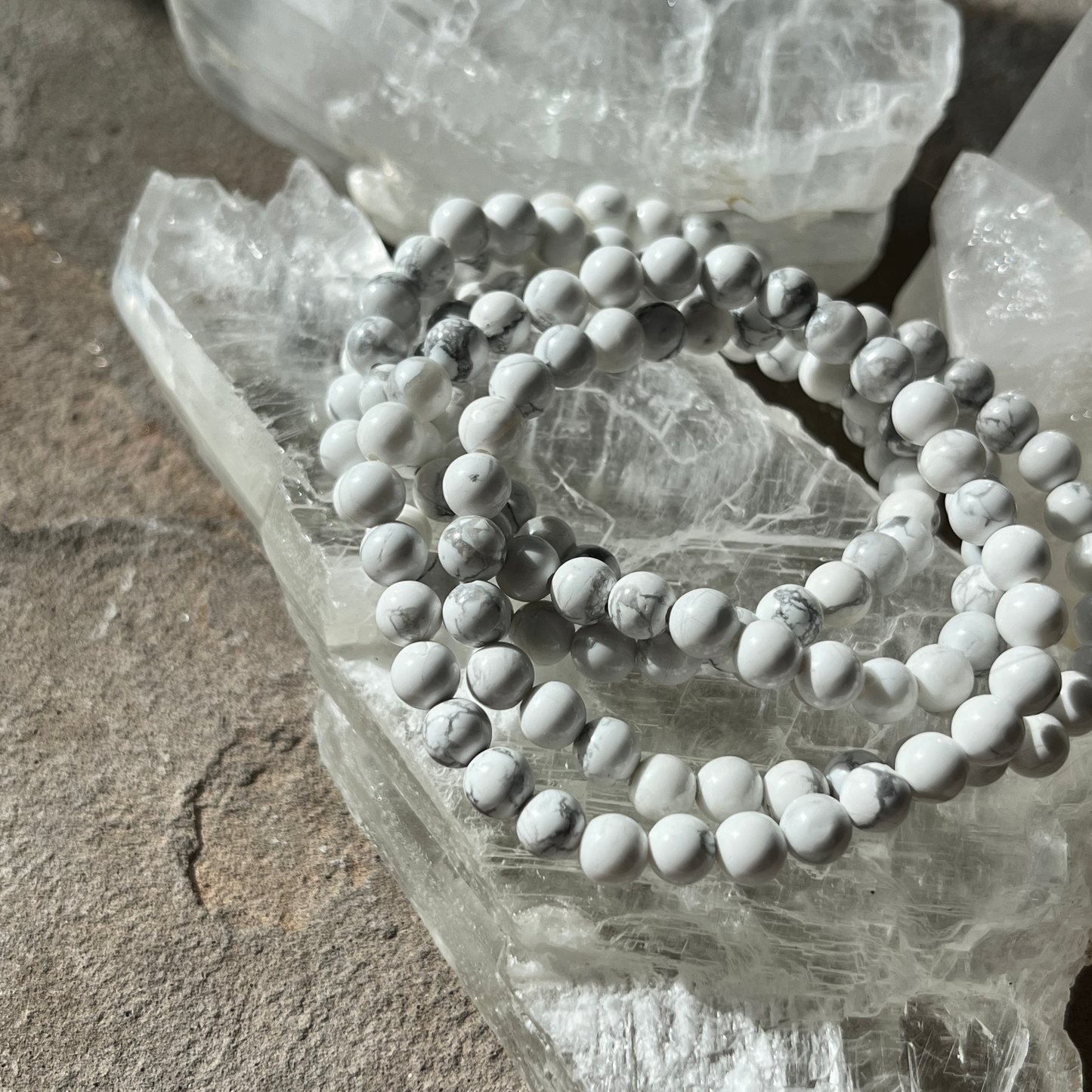 Infinite Patience Stone Bracelet | 6mm