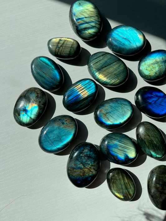 Labradorite Pocket/Palm Stone