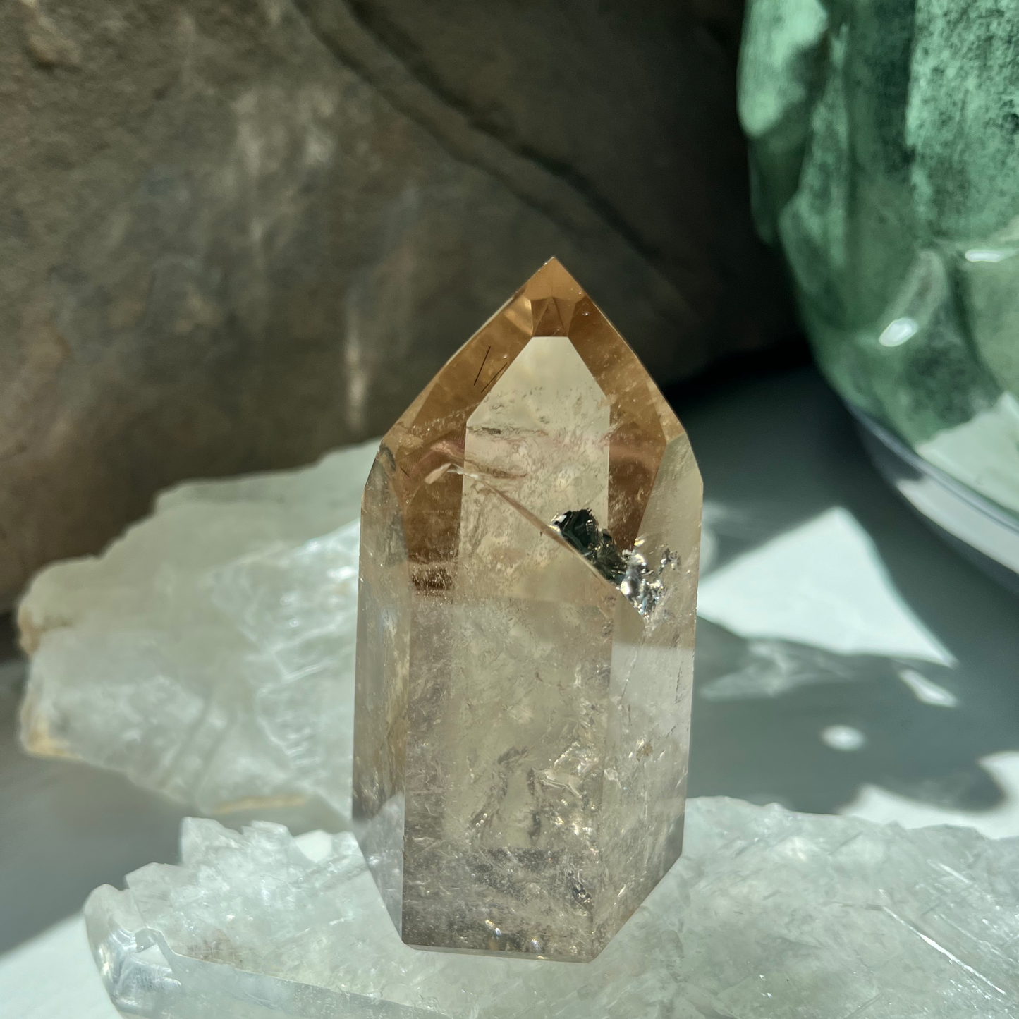 Smokey Quartz Tower Set - DA