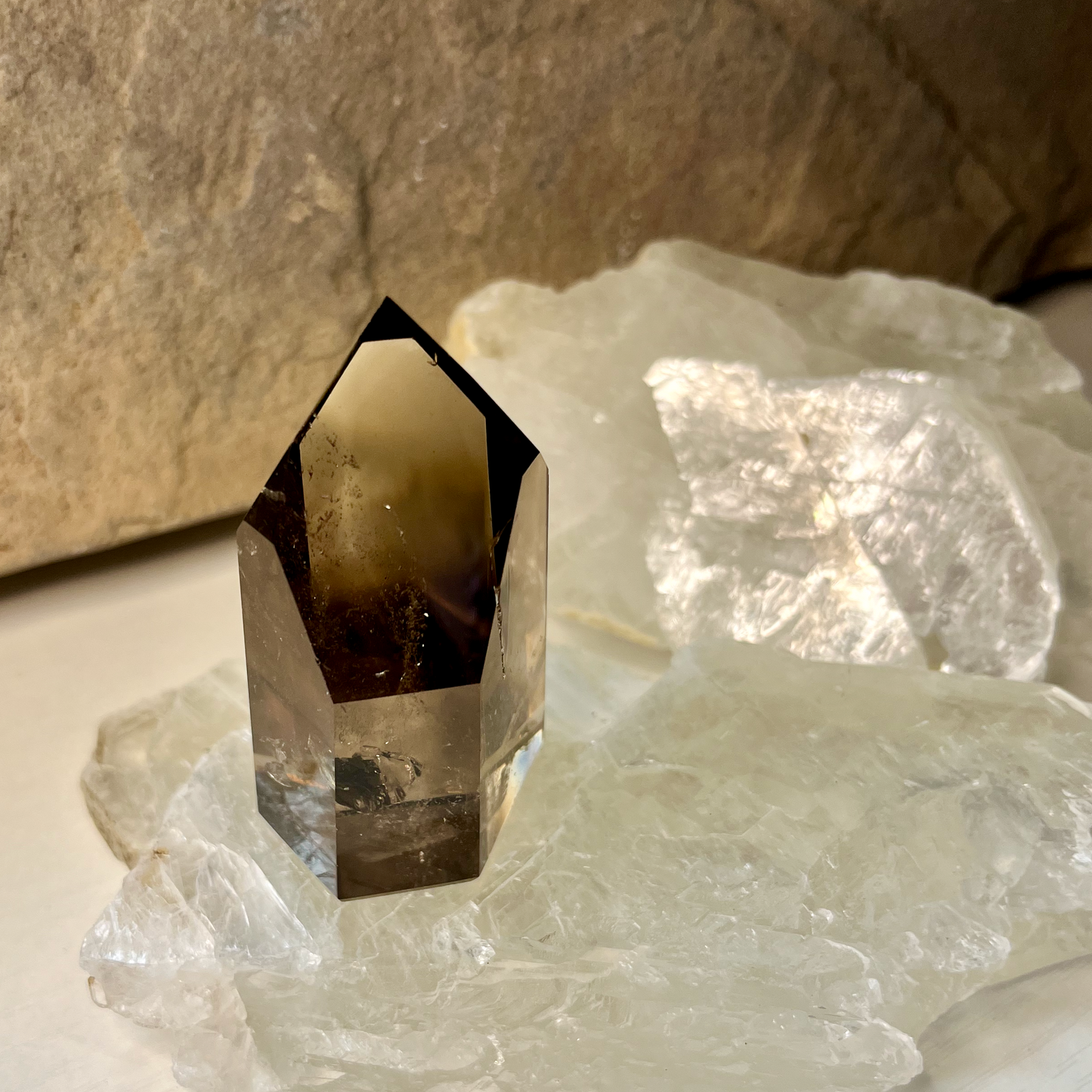 Smoky Quartz Tower Set - CY