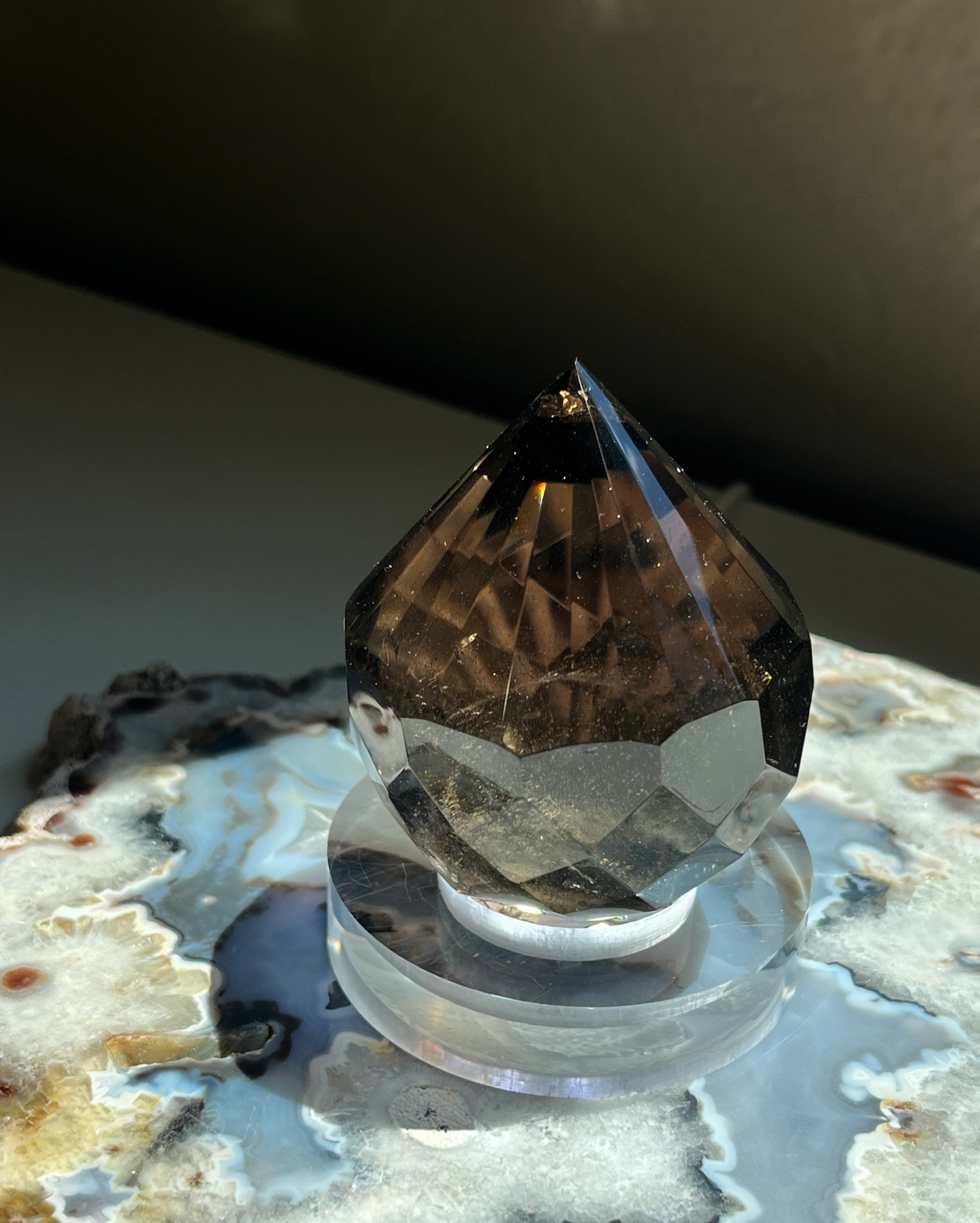 Faceted Smoky Quartz | AR