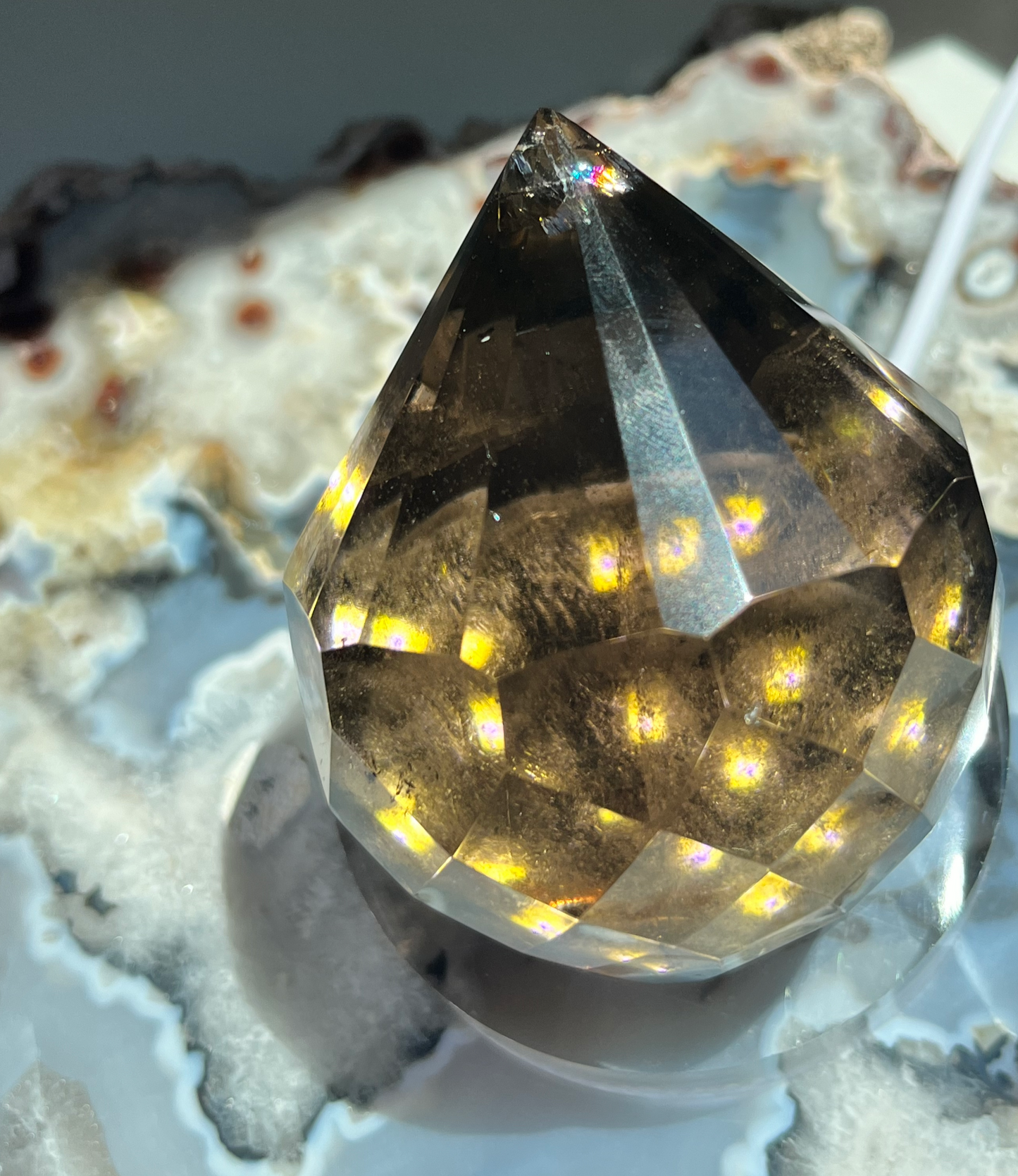 Faceted Smoky Quartz | AR