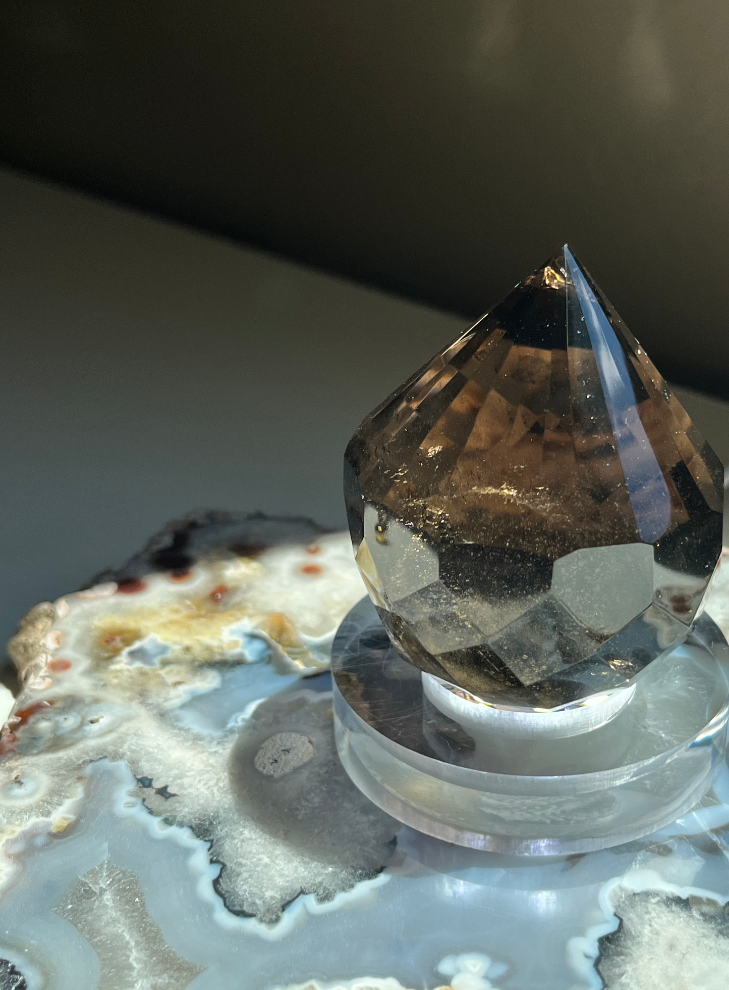 Faceted Smoky Quartz | AR