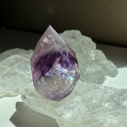 Faceted Phantom Amethyst Flame | CI