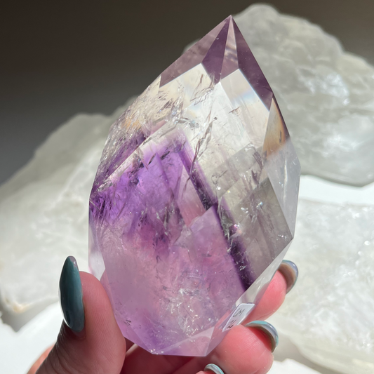 Faceted Phantom Amethyst Flame | CM