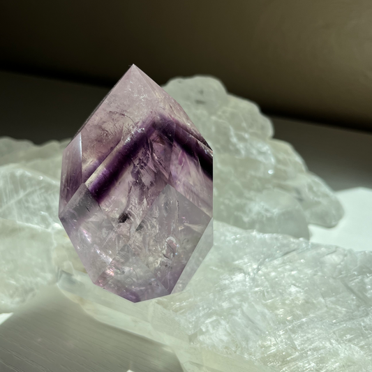 Faceted Phantom Amethyst Flame | CK