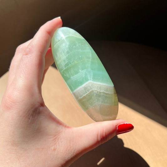 Pistachio Calcite Shiva | R35